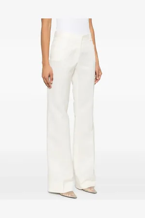 Tom Ford Pantalones de vestir con rayas diplomáticas estampadas
