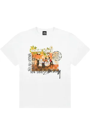 DENIM TEARS Playera Annie Lee Artist de x Stussy