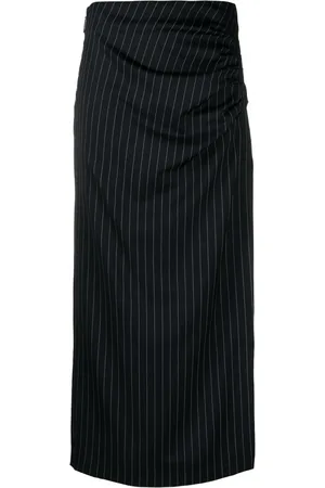 Msgm Falda lapiz con diseño drapeado