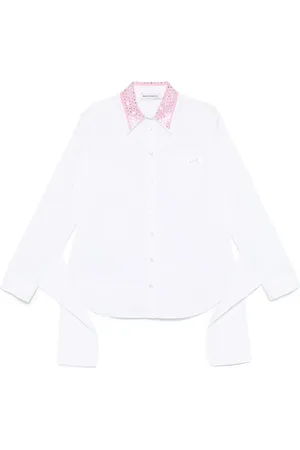 Mach & Mach Camisa con detalle de nudo