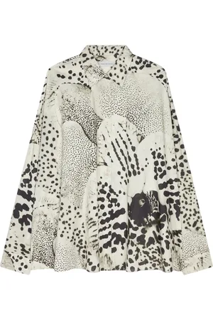 DRIES VAN NOTEN Camisa de seda Cocoon