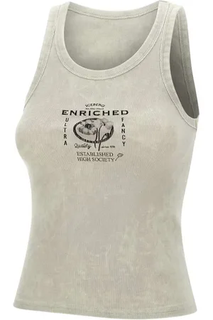 Iceberg Camiseta con logo estampado
