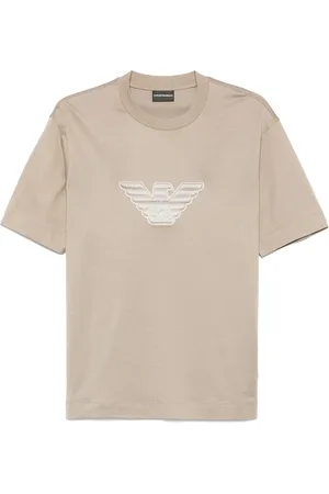 Emporio Armani Playera con logo bordado