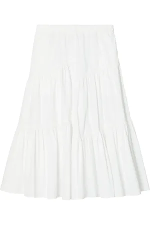 Tory Burch Falda con pliegues