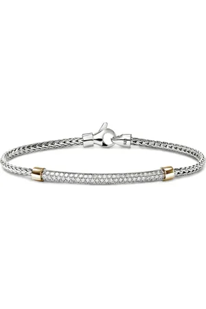 John Hardy Pulsera de cadena trenzada