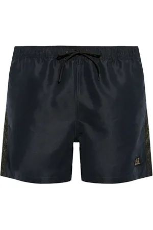 EA7 Shorts de playa con panel de malla