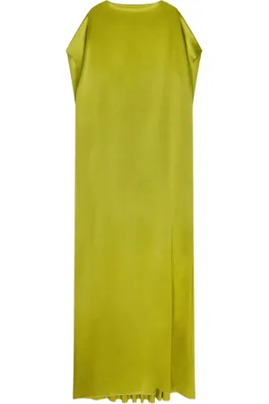 DRIES VAN NOTEN Vestido largo de seda