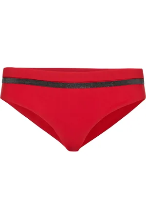 Brunello Cucinelli Bikini bottom con detalle de cadena Monili
