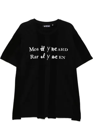 MOSTLY HEARD RARELY SEEN Playera Spliced Luxury Mock
