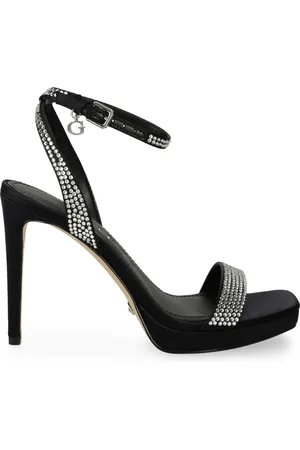 Guess Sandalias con detalles de strass y tacón de 115mm