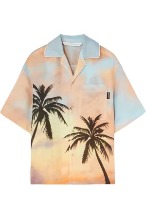 Palm Angels Camisa bowling Sunrise