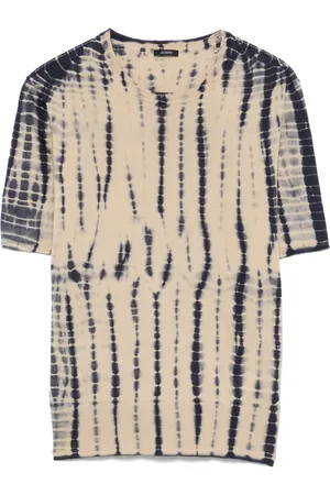 Joseph Playera tejida con estampado tie-dye