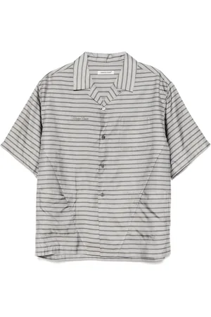 UNDERCOVER Camisa con rayas estampadas