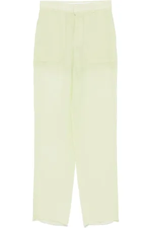 BLUMARINE Pantalones de georgette