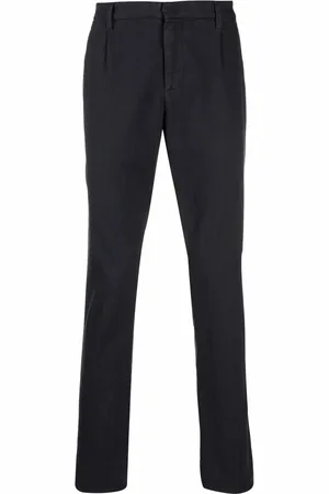 Dondup Pantalones rectos con motivo pied de poule