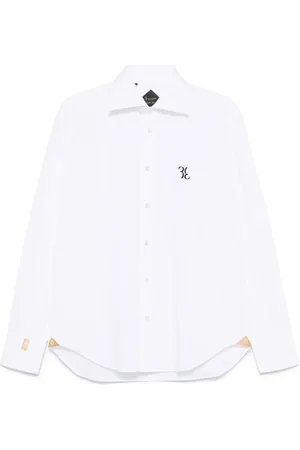 BILLIONAIRE Camisa con logo bordado