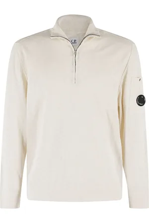 C.P. Company Sudadera con cuello de playera tipo polo