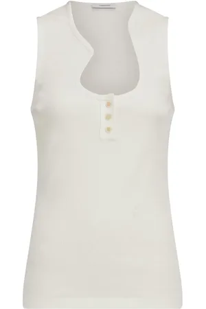 Salvatore Ferragamo Camiseta con cuello redondo
