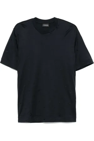 Emporio Armani Playera con logo bordado