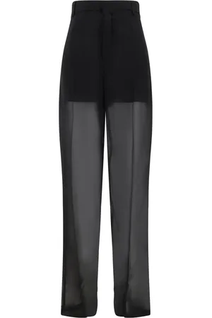 BLUMARINE Pantalones de georgette