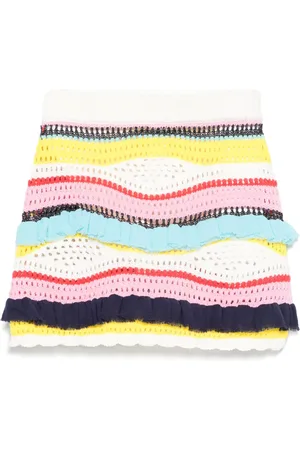 Msgm Falda tejida de crochet