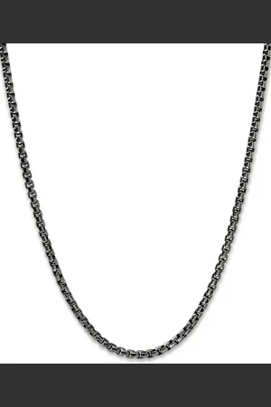 John Hardy Collar Box Chain en plata de ley