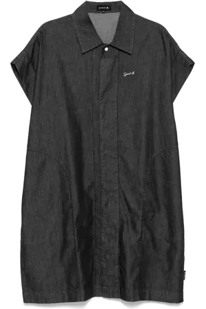 AGNÈS B. Vestido camisero de mezclilla