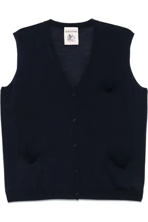 SEMICOUTURE Vestido midi con diseño tejido