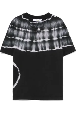Msgm Playera con estampado tie dye