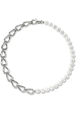 John Hardy Collar de perlas y cadena