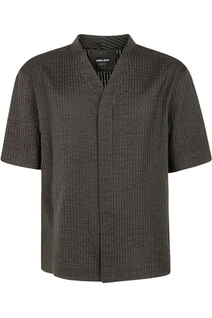Giorgio Armani Camisa de tejido seersucker