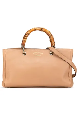 Gucci Bolsa satchel Medium Calfskin Bamboo Shopper 2000-2015