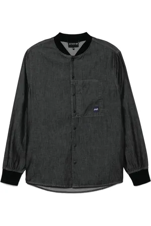 AGNÈS B. Camisa con cuello de canalé
