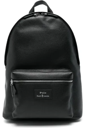 Ralph Lauren Mochila de piel texturizada