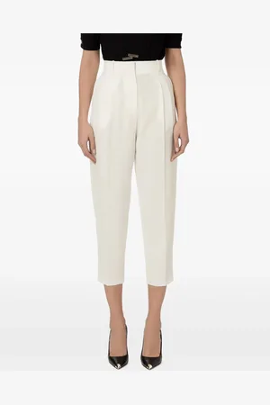 Elisabetta Franchi Pantalones con placa del logo