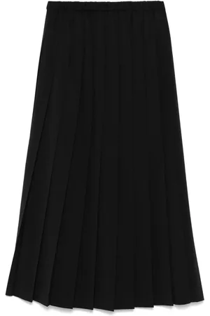 JUNYA WATANABE Falda midi con diseño plisado