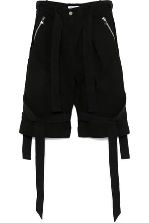 The Attico Bermudas con detalle de correa