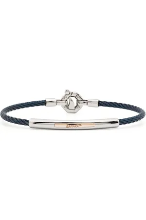BARAKA Pulsera de cadena con logo grabado