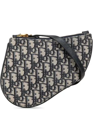 Dior Bolsa crossbody Oblique Canvas Saddle Triple Zip 2019