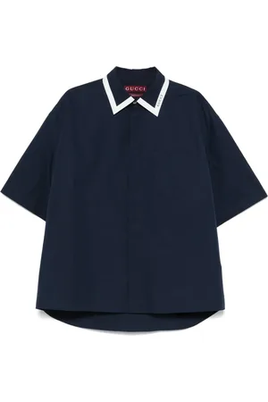 Gucci Camisa con detalle del logo