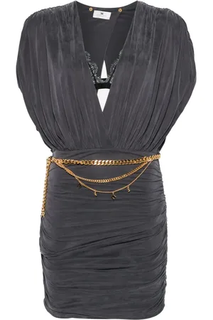 Elisabetta Franchi Vestido corto estilo bralette