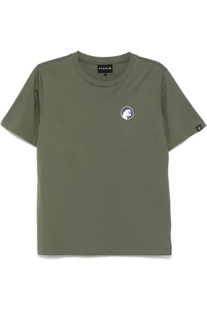 AGNÈS B. Playera con distintivo Dino