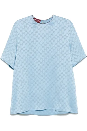 Gucci Playera con motivo GG en jacquard