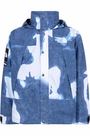 Supreme Chamarra con estampado de mezclilla de x TNF