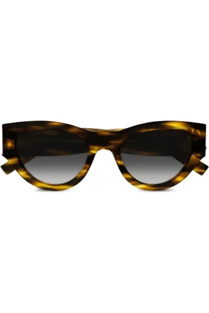 Saint Laurent Lentes de sol con armazón cat eye