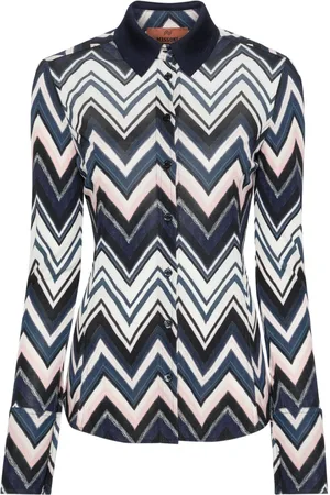 Missoni Camisa con estampado en zigzag