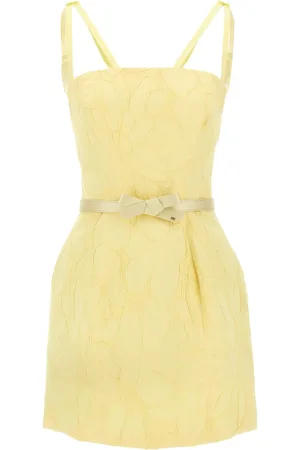 Elisabetta Franchi Vestido bordado en 3D