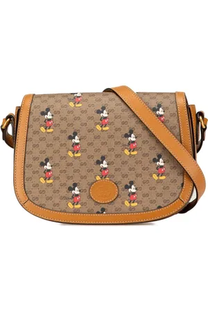 Gucci Bolsa crossbody Micro GG Supreme Mickey Mouse Flap de x Disney 2016-presente