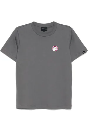 AGNÈS B. Playera con distintivo Dino