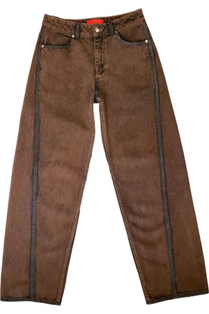 ECKHAUS LATTA Jeans anchos con tiro alto